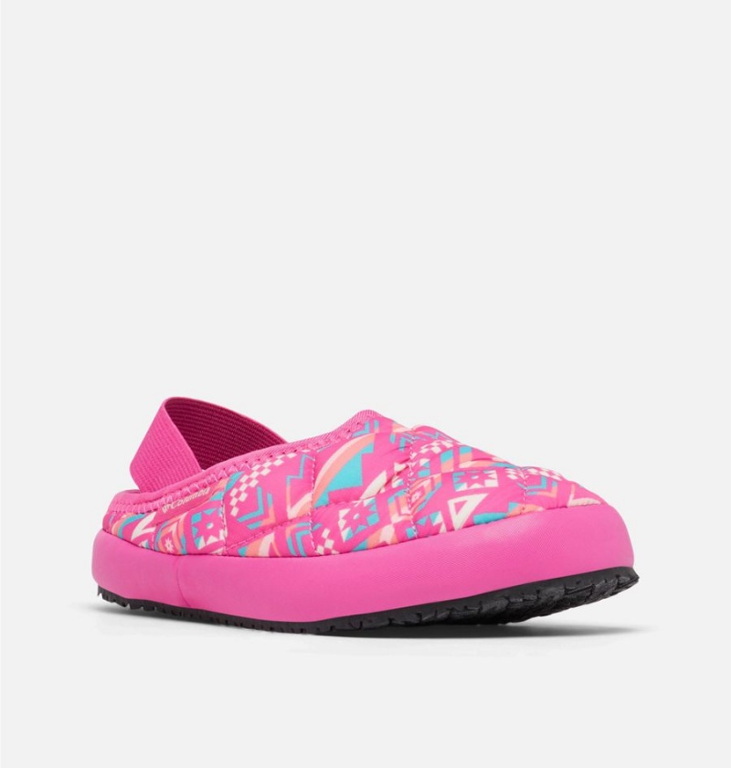 Columbia Omni Heat Lazy Bend Camper Kids' Sandals Pink | VQPKLX-765