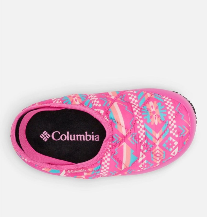 Columbia Omni Heat Lazy Bend Camper Kids' Sandals Pink | VQPKLX-765