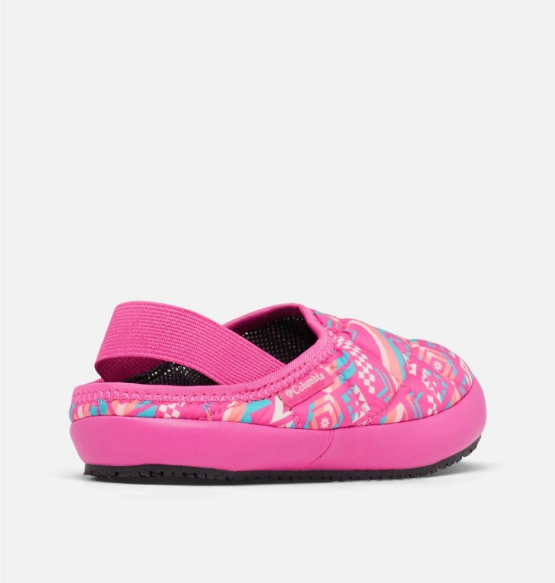 Columbia Omni Heat Lazy Bend Camper Kids' Sandals Pink | VQPKLX-765