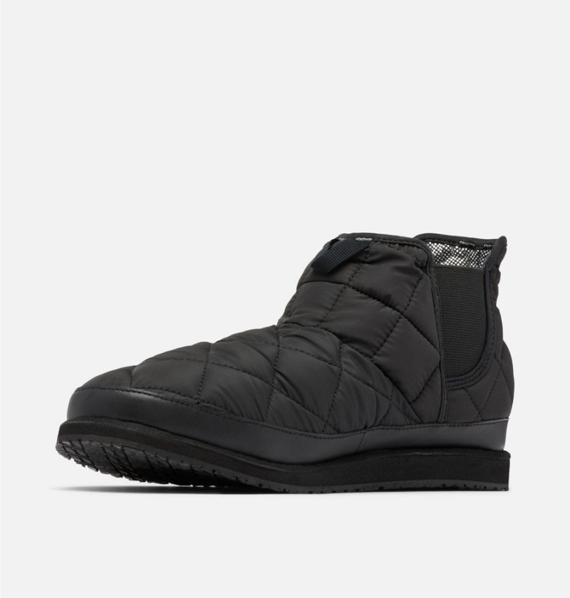 Columbia Omni Heat Lazy Bend Weekender Mid Men's Slippers Black | UQJRHM-879