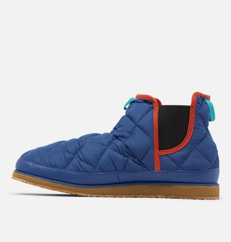 Columbia Omni Heat Lazy Bend Weekender Mid Men's Slippers Blue | ZMGJUO-917