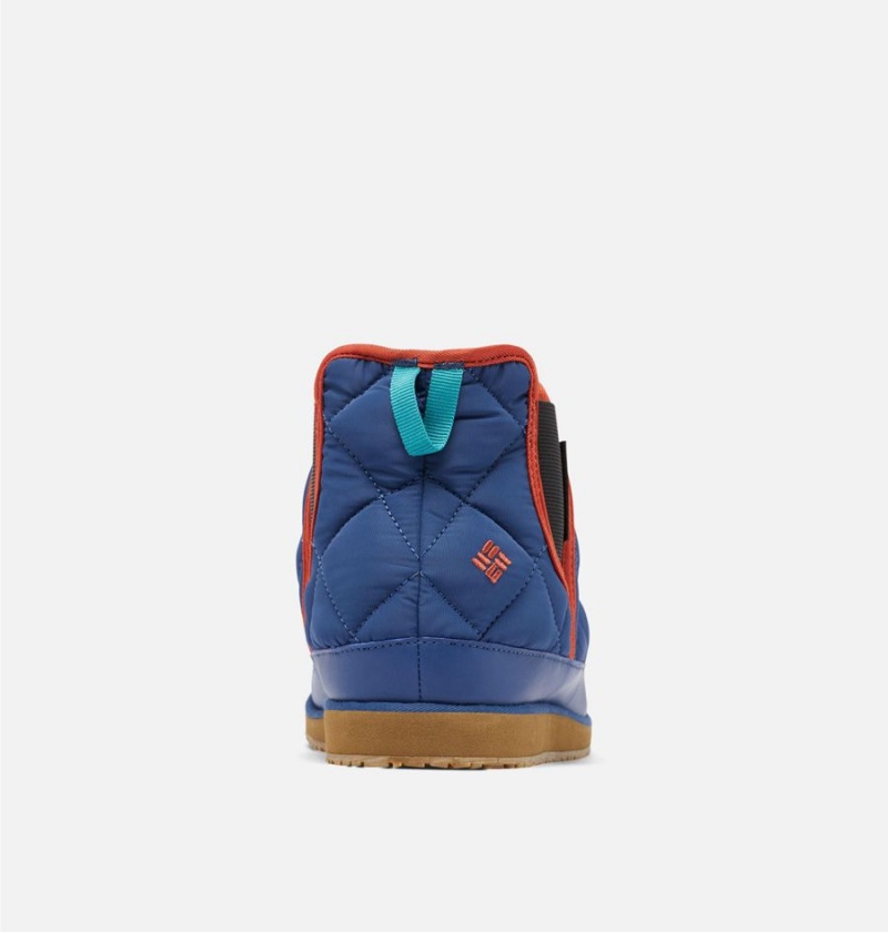 Columbia Omni Heat Lazy Bend Weekender Mid Men's Slippers Blue | ZMGJUO-917