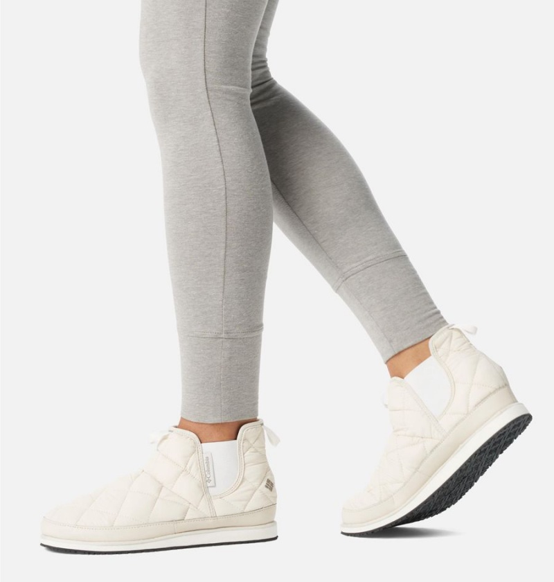 Columbia Omni Heat Lazy Bend Weekender Women's Slippers White | YKHSBF-317