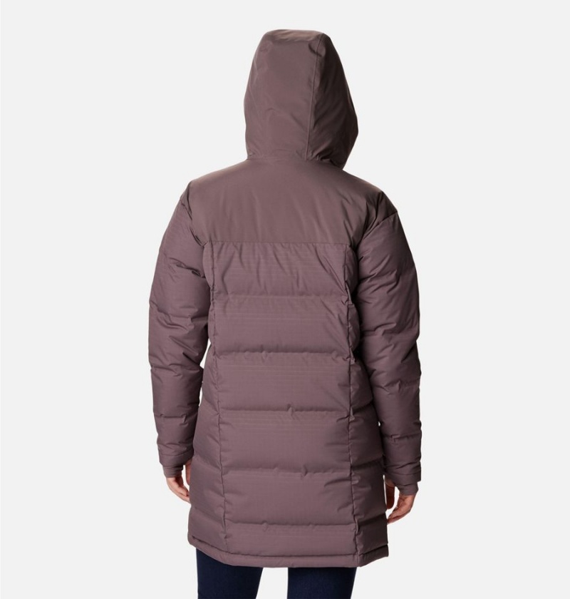 Columbia Opal Hill Mid Women's Puffer Jacket Brown | MFETPY-618
