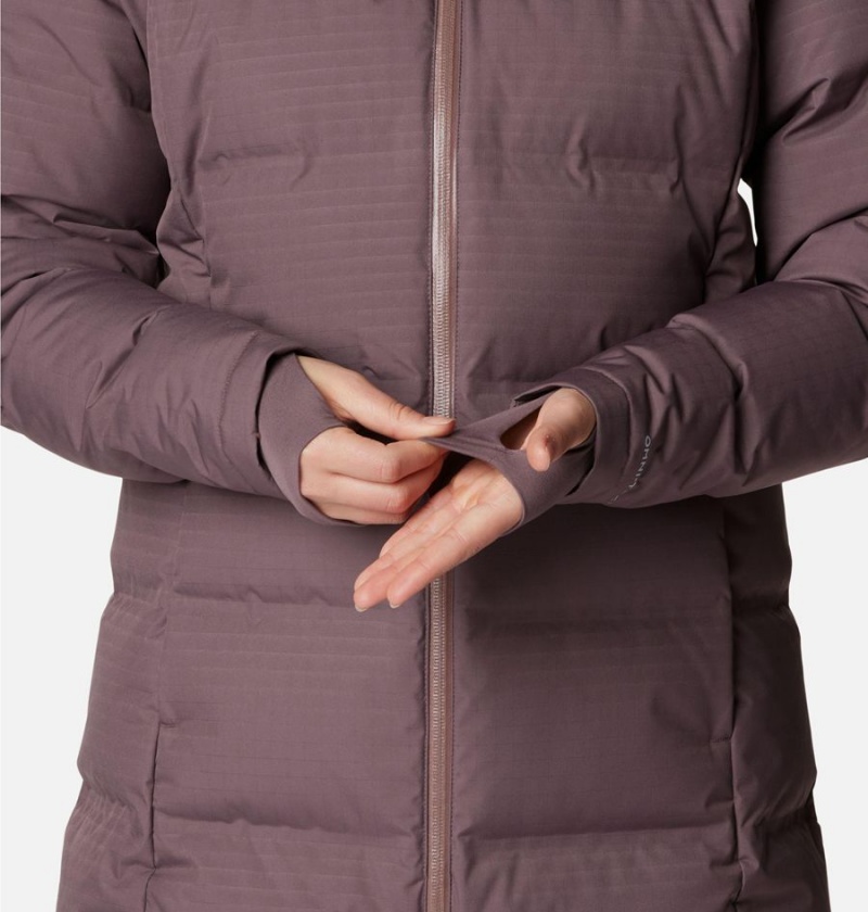 Columbia Opal Hill Mid Women's Puffer Jacket Brown | MFETPY-618