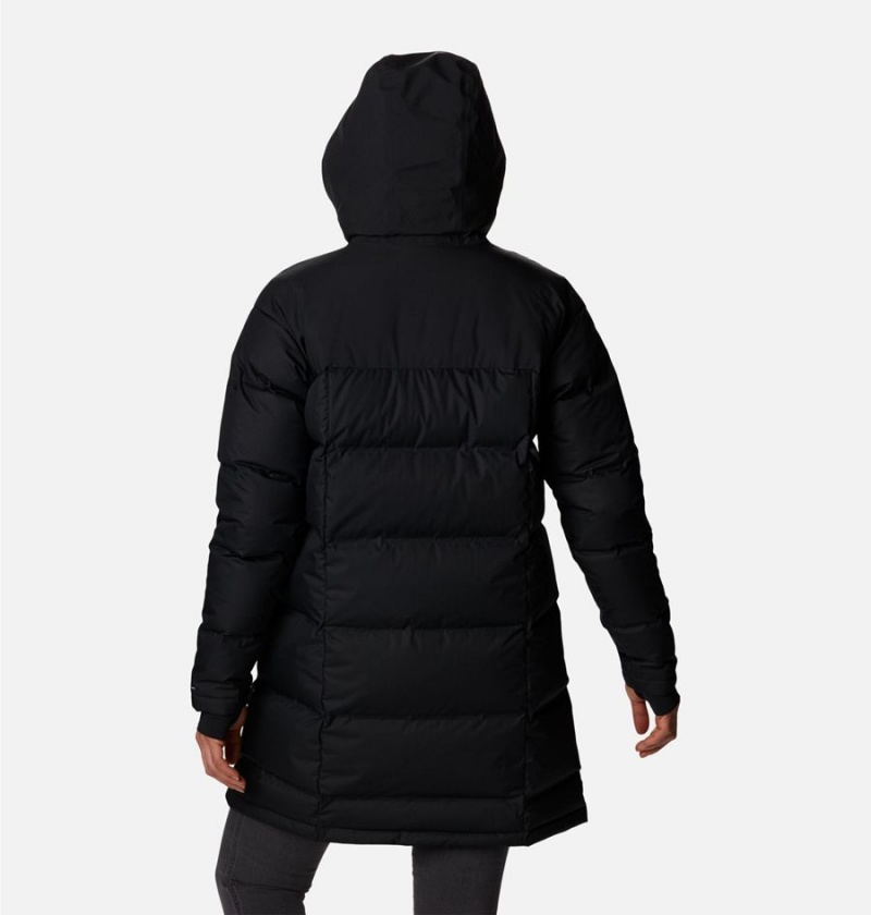Columbia Opal Hill Mid Women's Puffer Jacket Black | EHDARV-489
