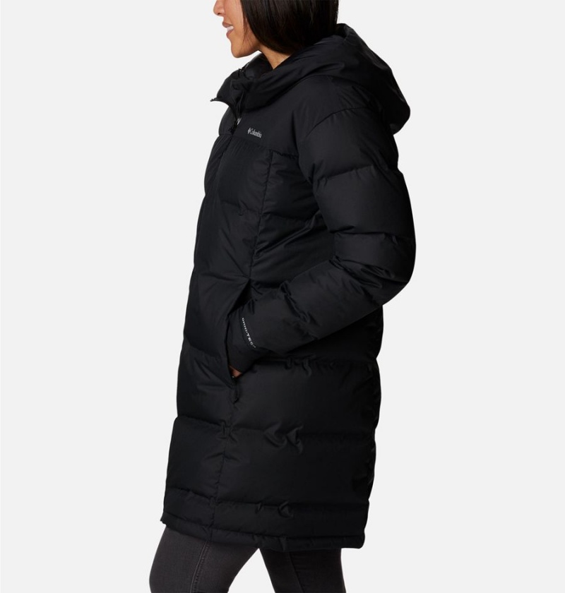 Columbia Opal Hill Mid Women's Puffer Jacket Black | EHDARV-489