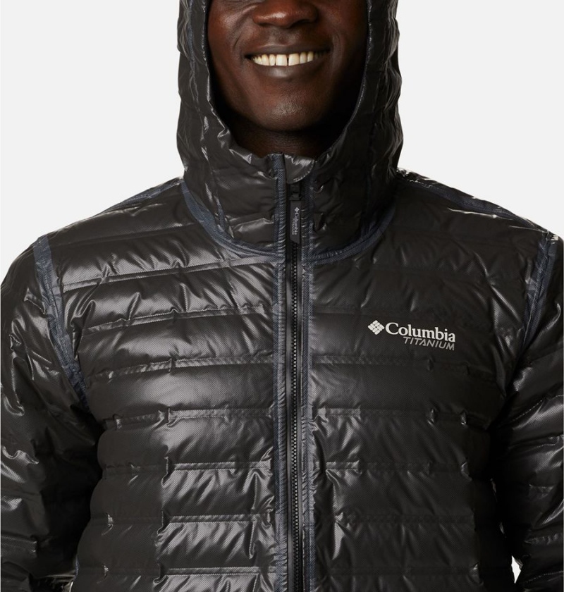 Columbia OutDry Extreme Gold Insulated Men's Puffer Jacket Black | NUKHZG-320