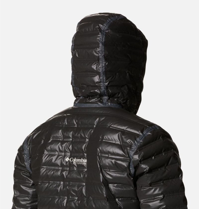 Columbia OutDry Extreme Gold Insulated Men's Puffer Jacket Black | NUKHZG-320