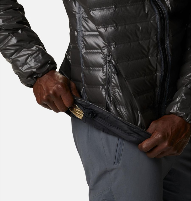 Columbia OutDry Extreme Gold Insulated Men's Puffer Jacket Black | NUKHZG-320