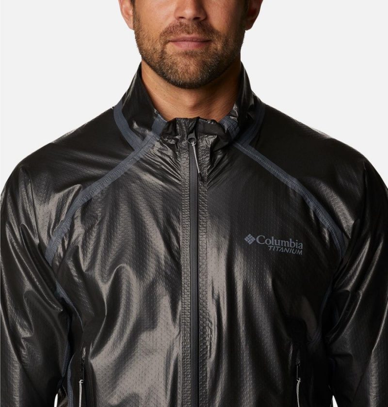 Columbia OutDry Extreme Mesh Shell Men's Rain Jacket Black | CGXVPW-325