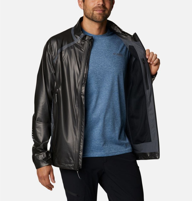 Columbia OutDry Extreme Mesh Shell Men's Rain Jacket Black | CGXVPW-325