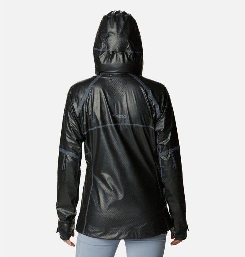 Columbia OutDry Extreme Mesh Shell Women's Rain Jacket Black | LZUCHA-745