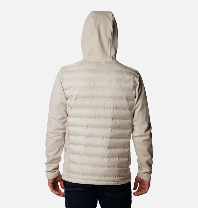 Columbia Out-Shield Full Zip Hoodie Insulated Men's Puffer Jacket White | VBXKWJ-248