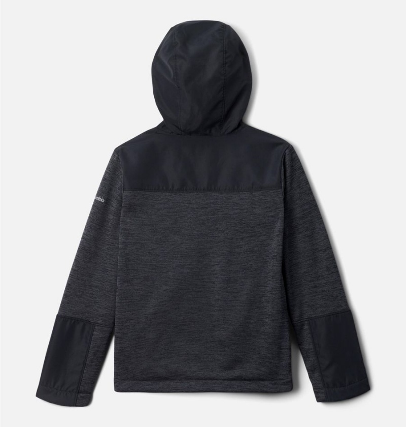 Columbia Out-Shield II Dry Full Zip Fleece Kids' Jacket Black | APFYSJ-182