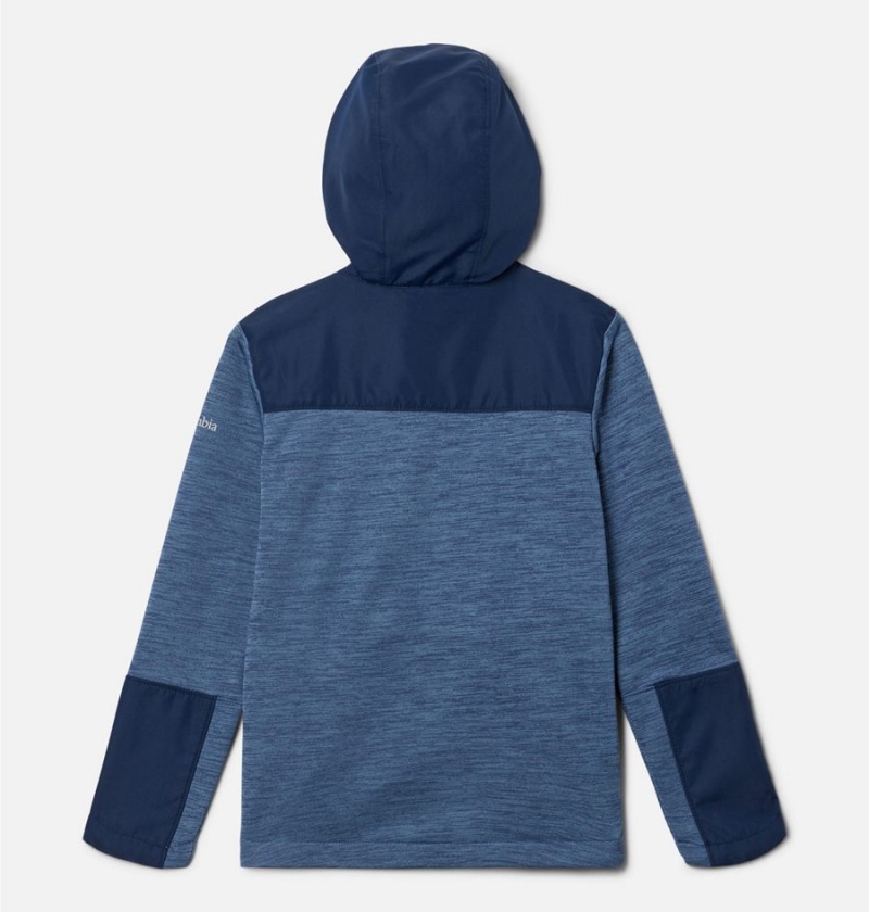 Columbia Out-Shield II Dry Full Zip Fleece Kids' Jacket Blue | CAGXJB-594