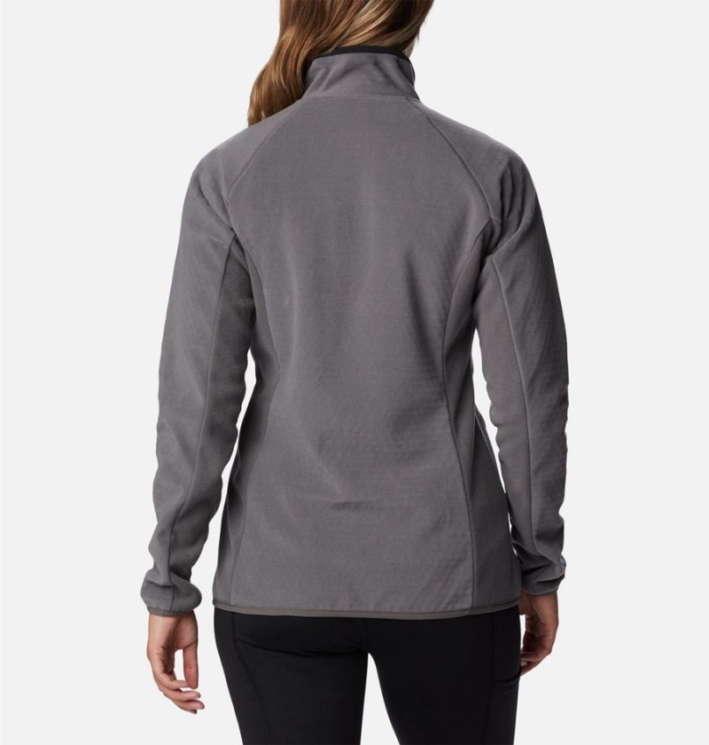 Columbia Outdoor Tracks Full Zip Women's Fleece Jacket Grey | NWCRGJ-630