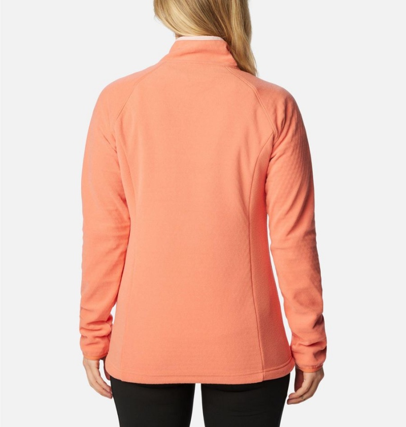 Columbia Outdoor Tracks Half Zip Fleece Women's Pullover Coral | XANFYI-842