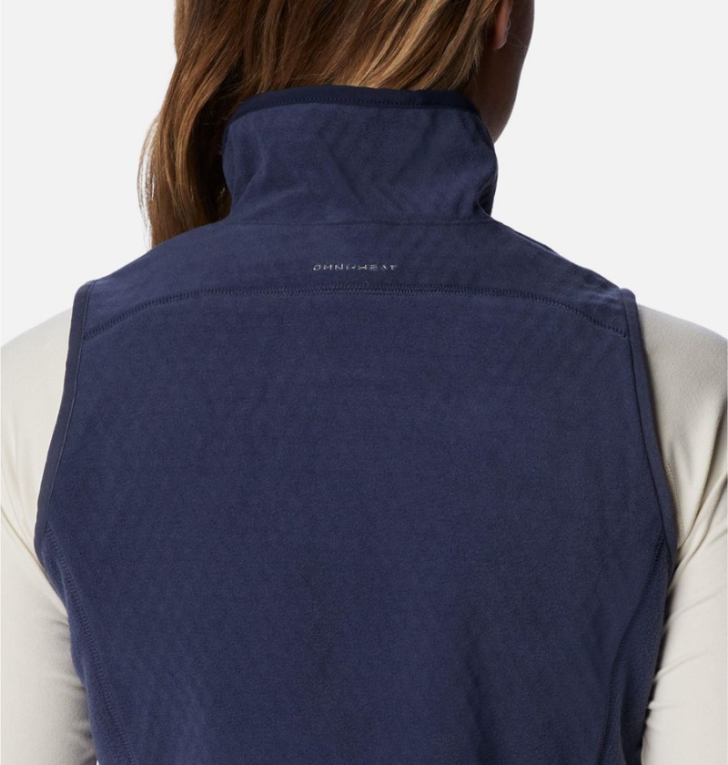 Columbia Outdoor Tracks Women's Vest Navy | BJKURL-651