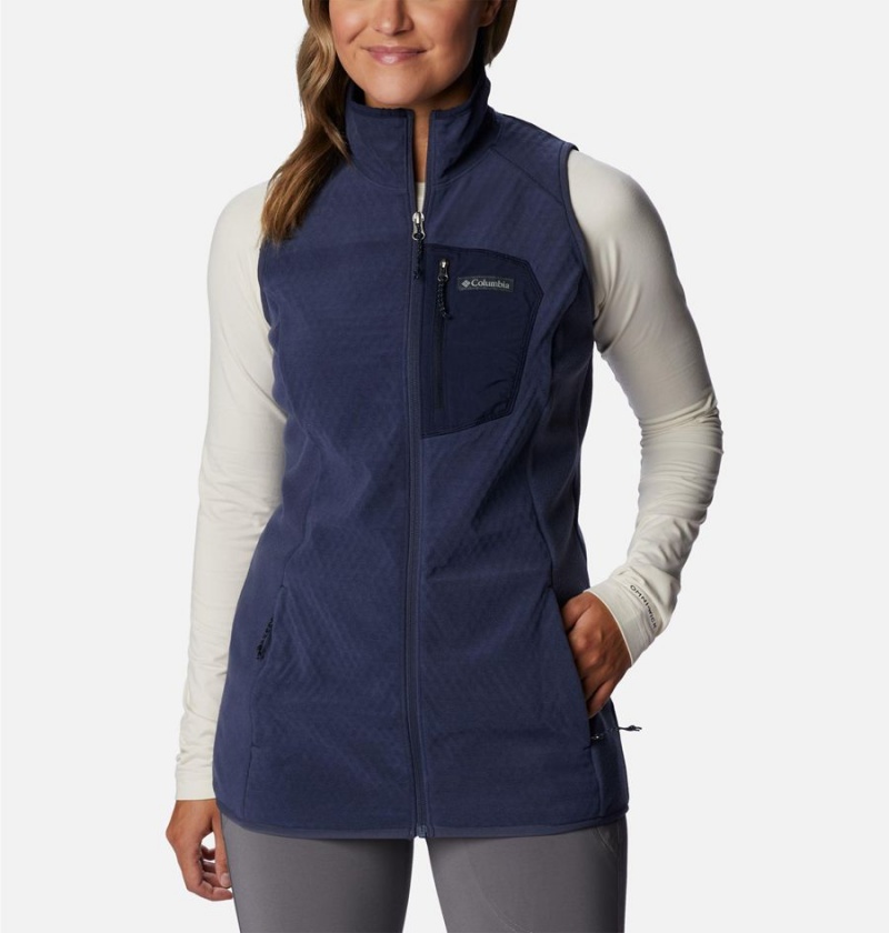 Columbia Outdoor Tracks Women\'s Vest Navy | BJKURL-651