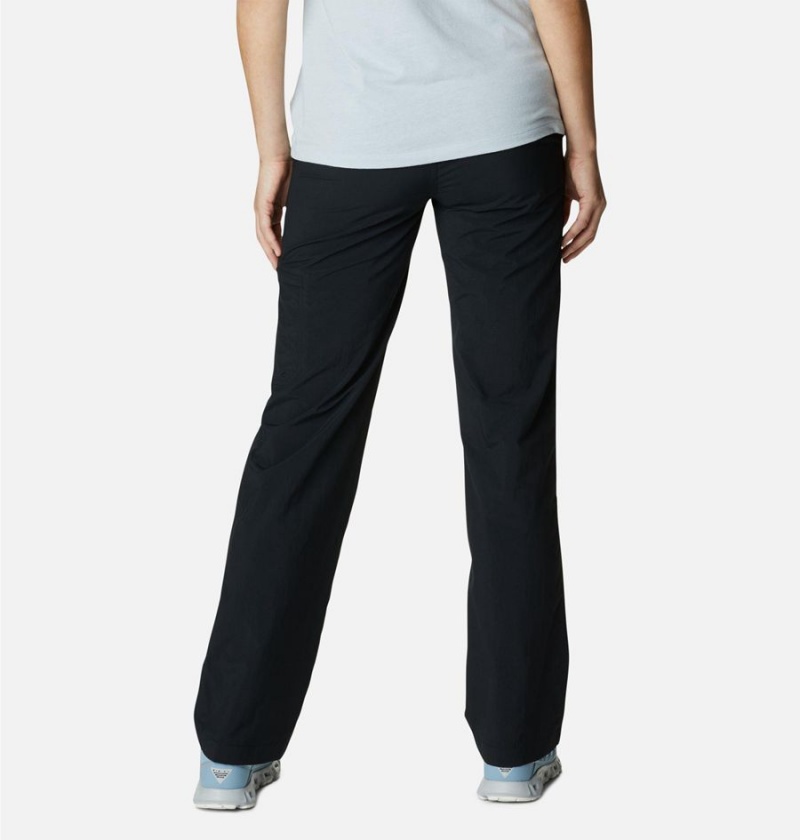 Columbia PFG Aruba Roll Up Women's Pants Black | UJCAWK-128
