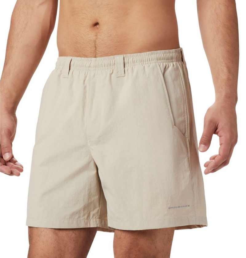 Columbia PFG Backcast III Water Men's Shorts Khaki | JPZUYG-425