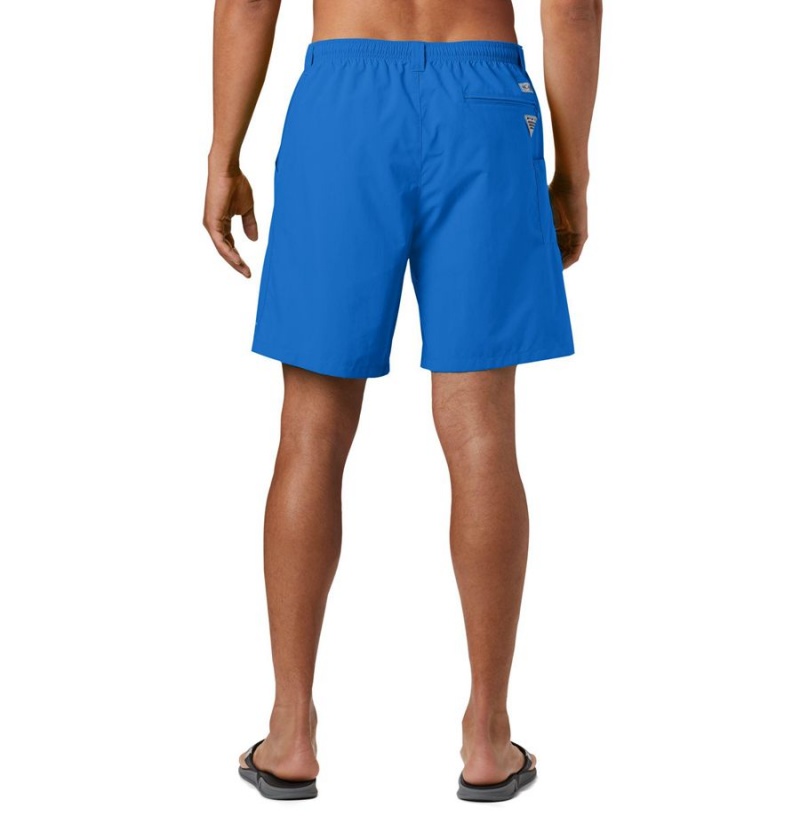 Columbia PFG Backcast III Water Men's Shorts Blue | RMXVNA-467