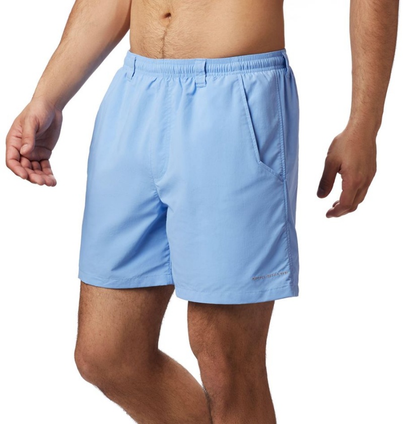 Columbia PFG Backcast III Water Men's Shorts Blue | ZOPDSN-962