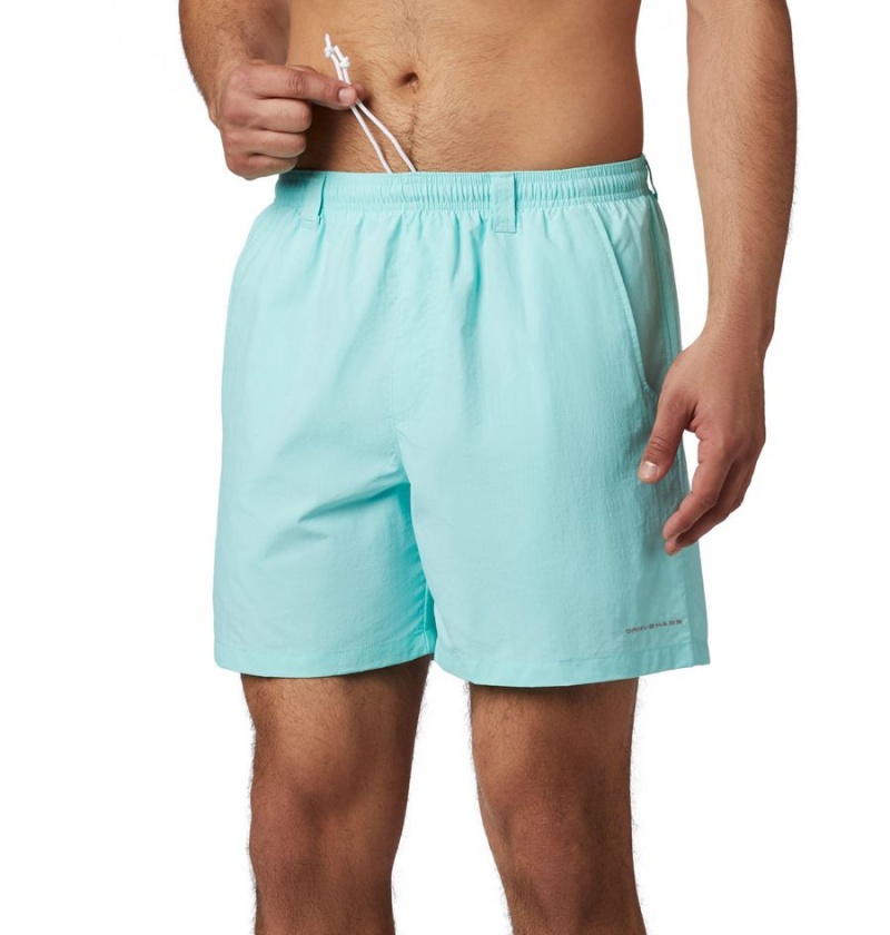 Columbia PFG Backcast III Water Men's Shorts Turquoise | FVZWHA-584