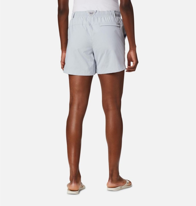 Columbia PFG Backcast Water Women's Shorts Grey | UBRJVG-319