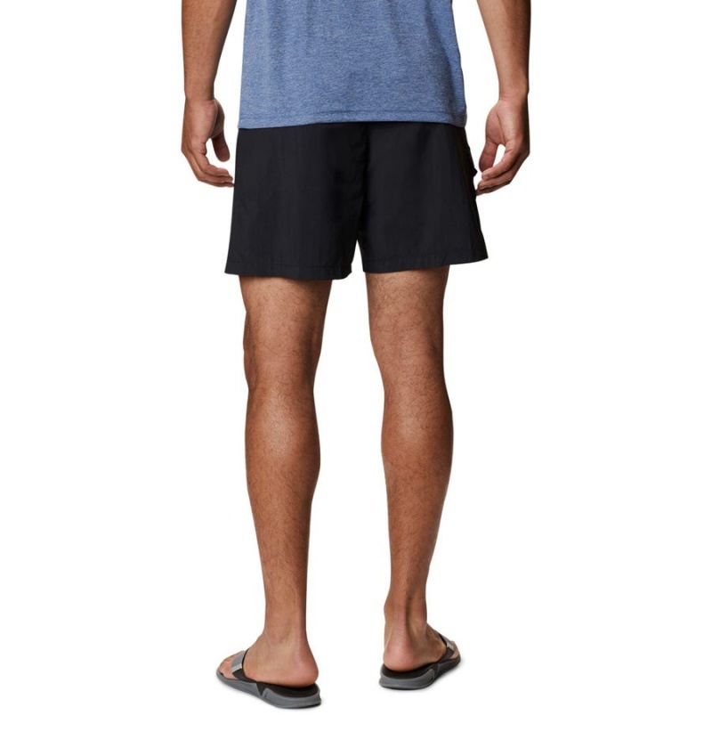 Columbia PFG Bahama Men's Shorts Black | XVHWSC-236