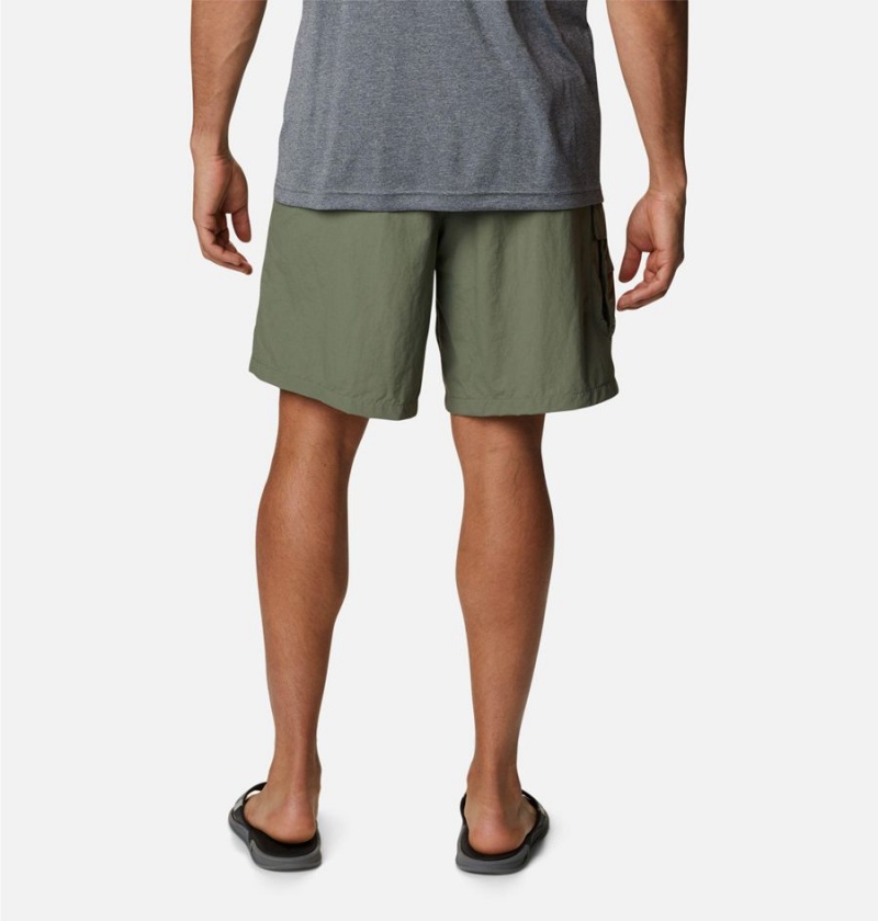 Columbia PFG Bahama Men's Shorts Green | HEXLNT-163