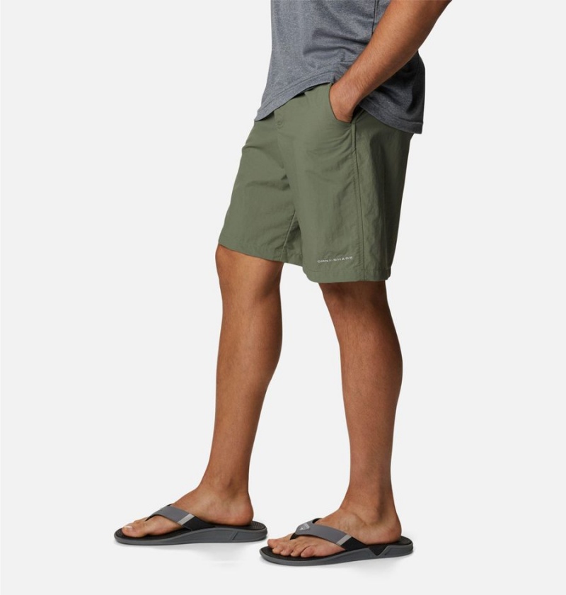 Columbia PFG Bahama Men's Shorts Green | HEXLNT-163