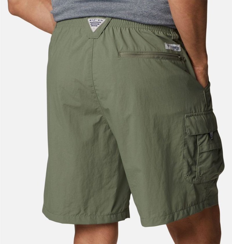 Columbia PFG Bahama Men's Shorts Green | HEXLNT-163