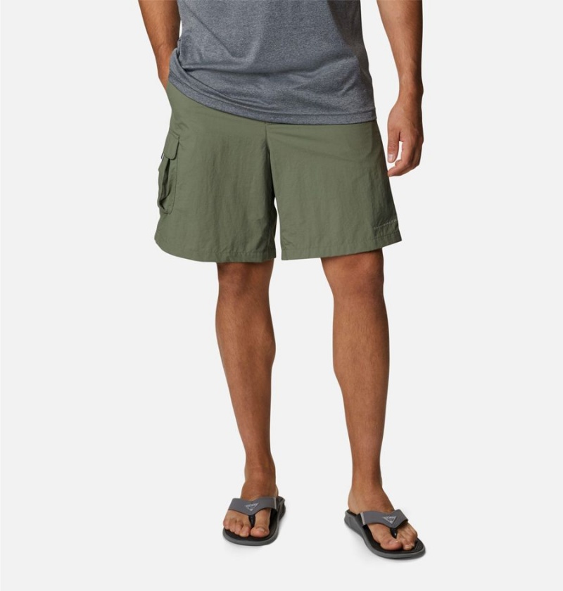 Columbia PFG Bahama Men\'s Shorts Green | HEXLNT-163