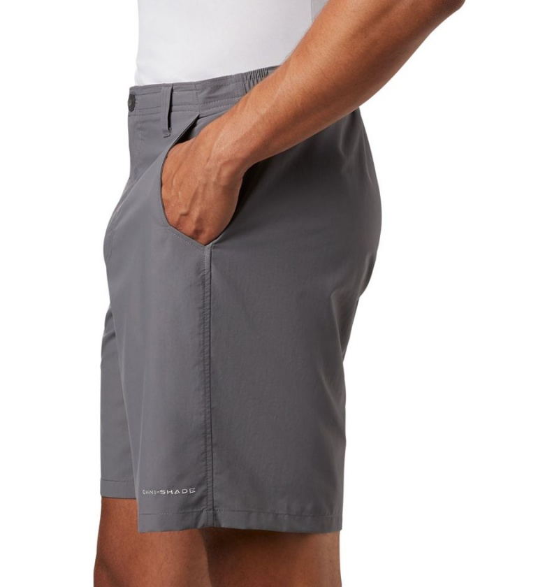 Columbia PFG Bahama Men's Shorts Grey | ISQFTU-138