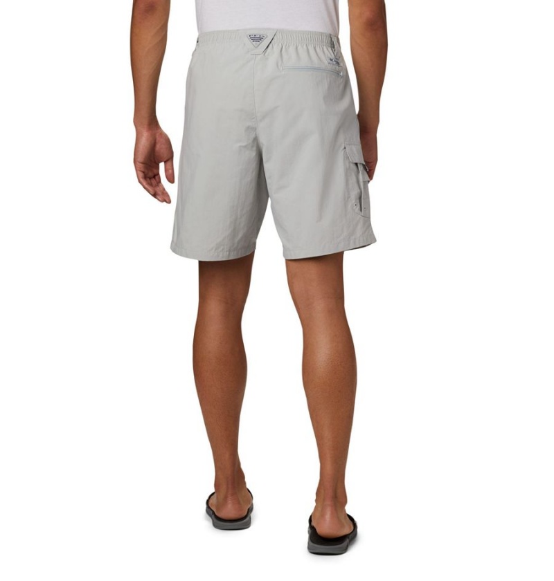 Columbia PFG Bahama Men's Shorts Grey | NTQDIB-273