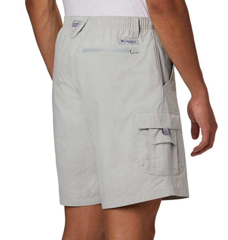 Columbia PFG Bahama Men's Shorts Grey | NTQDIB-273