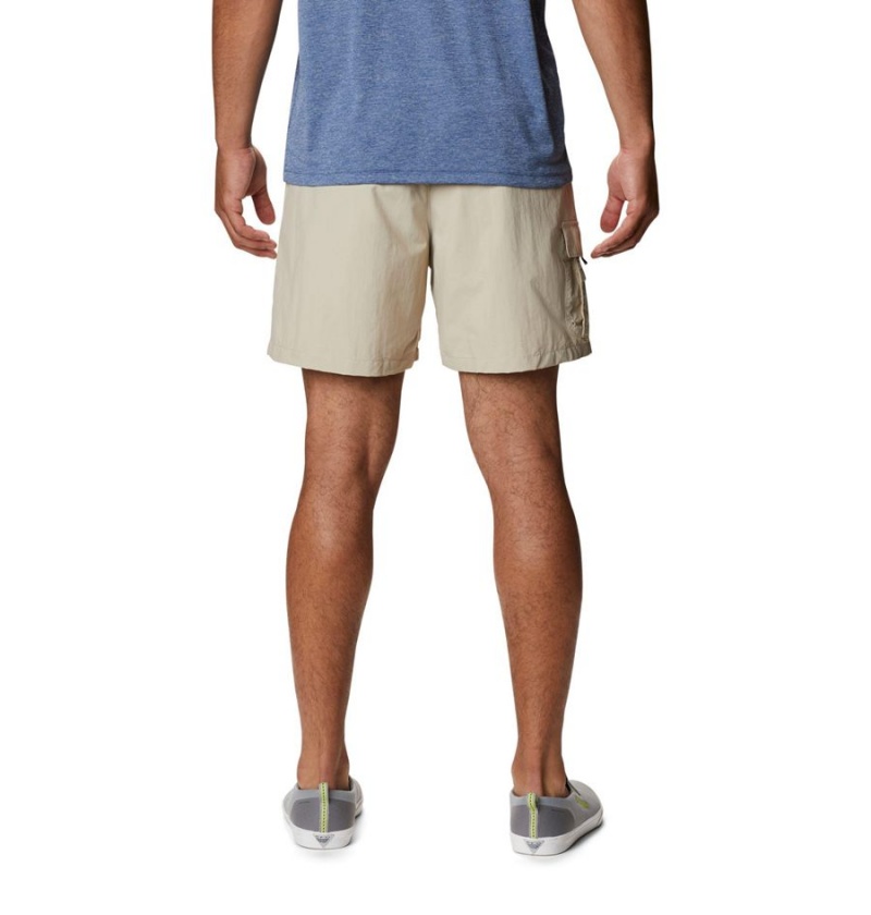 Columbia PFG Bahama Men's Shorts Khaki | WBFIQP-165