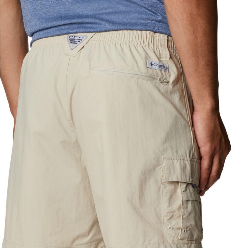 Columbia PFG Bahama Men's Shorts Khaki | WBFIQP-165