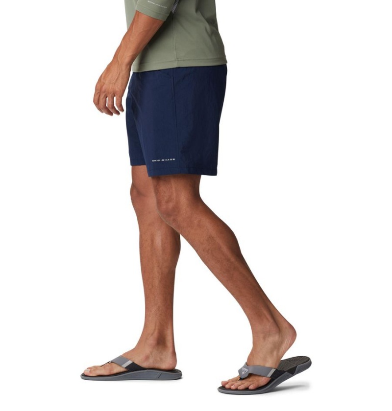 Columbia PFG Bahama Men's Shorts Navy | EJQXVM-216