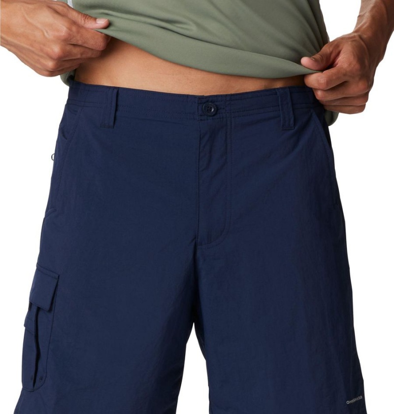Columbia PFG Bahama Men's Shorts Navy | EJQXVM-216