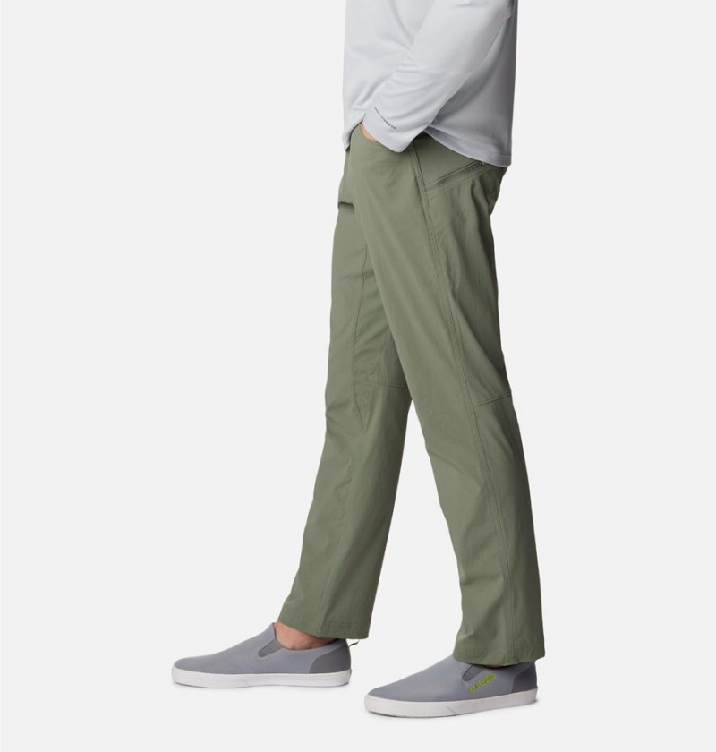 Columbia PFG Blood 'N Guts Stretch Men's Pants Green | DURZEJ-564