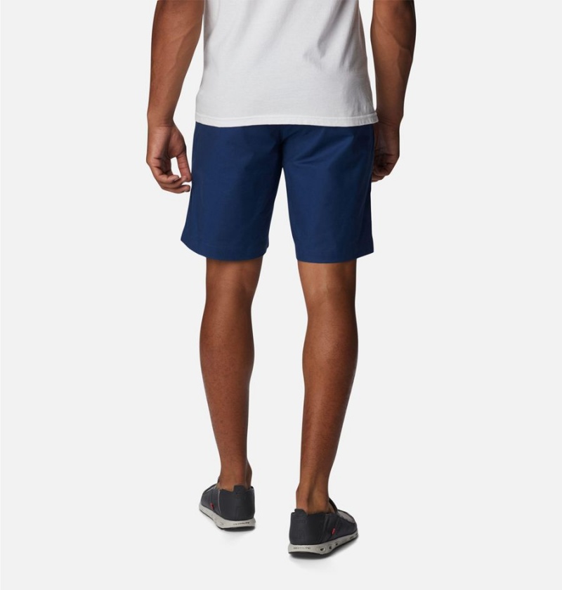 Columbia PFG Bonefish Men's Shorts Blue | ZCNIGS-970