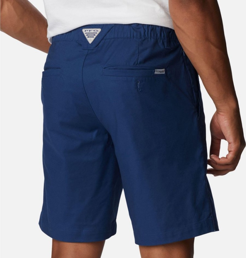 Columbia PFG Bonefish Men's Shorts Blue | ZCNIGS-970