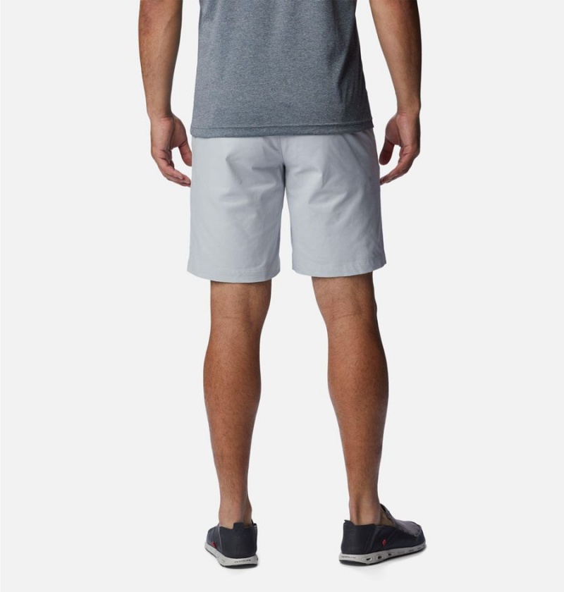 Columbia PFG Bonefish Men's Shorts Grey | DTOHLZ-754