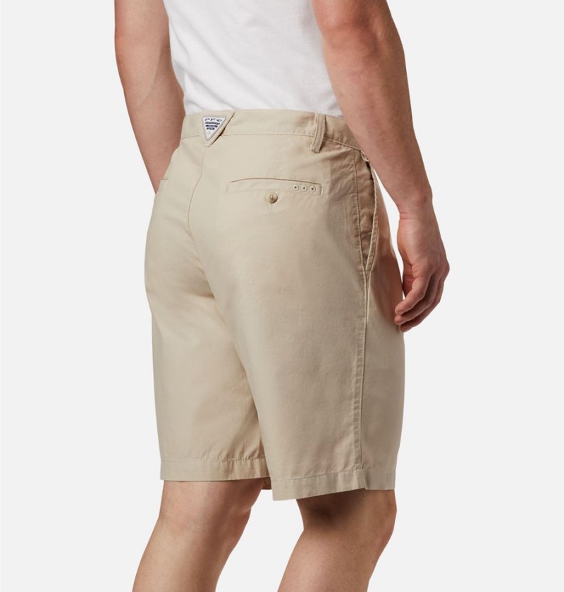 Columbia PFG Bonehead II Men's Shorts Khaki | MQDKJP-178