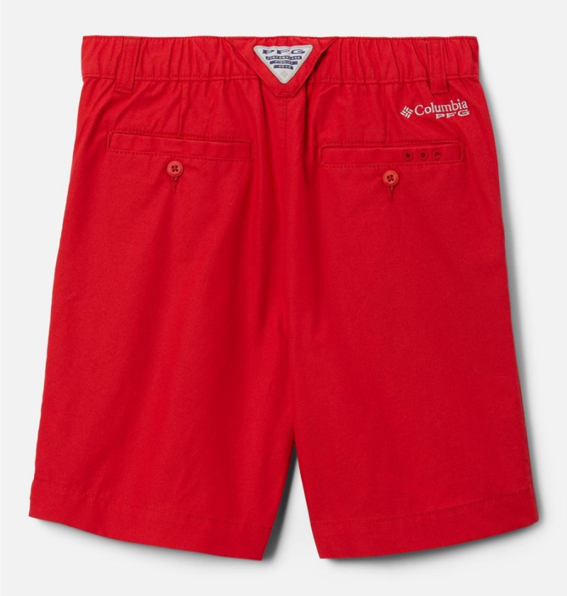 Columbia PFG Bonehead Kids' Shorts Red | FBGPWL-471
