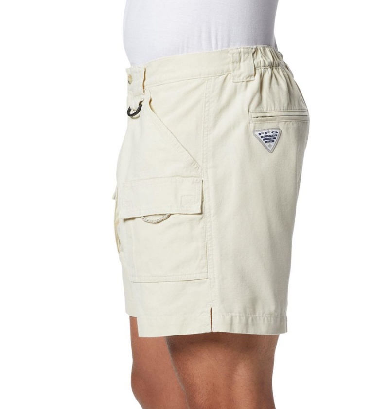 Columbia PFG Brewha II Men's Shorts Beige | UFDOBY-893