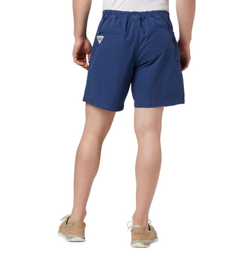 Columbia PFG Brewha II Men's Shorts Blue | NMHGLO-789
